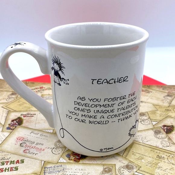 NWOT Enesco By Marci Teacher 16fl oz Mug - Picture 3 of 7